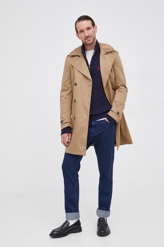 Polo Ralph Lauren - Sweter 710810841001 granatowy 710810841001