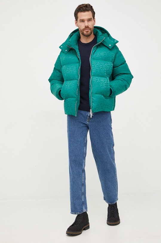 Paul&Shark sweter wełniany C0P1061 granatowy AA00