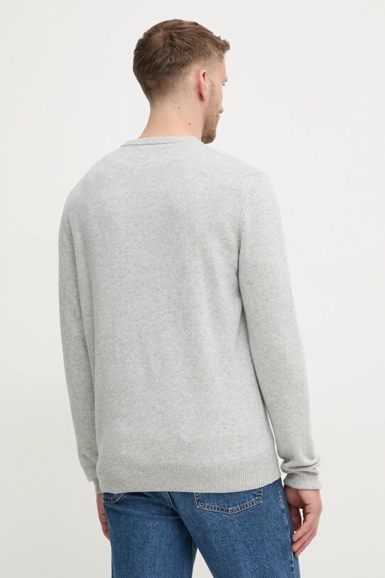 Odzież MC2 Saint Barth sweter wełniany HER0001 szary