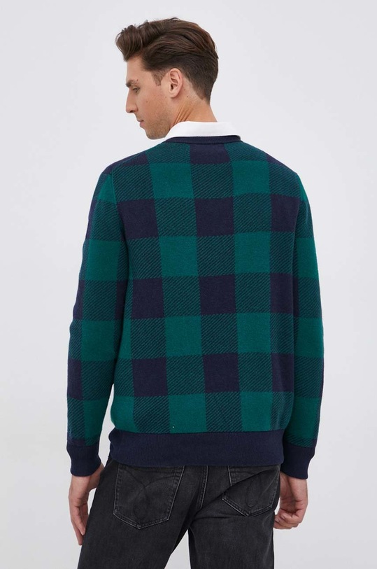 Oblečení Vlněný svetr MC2 Saint Barth HER0002 tyrkysová