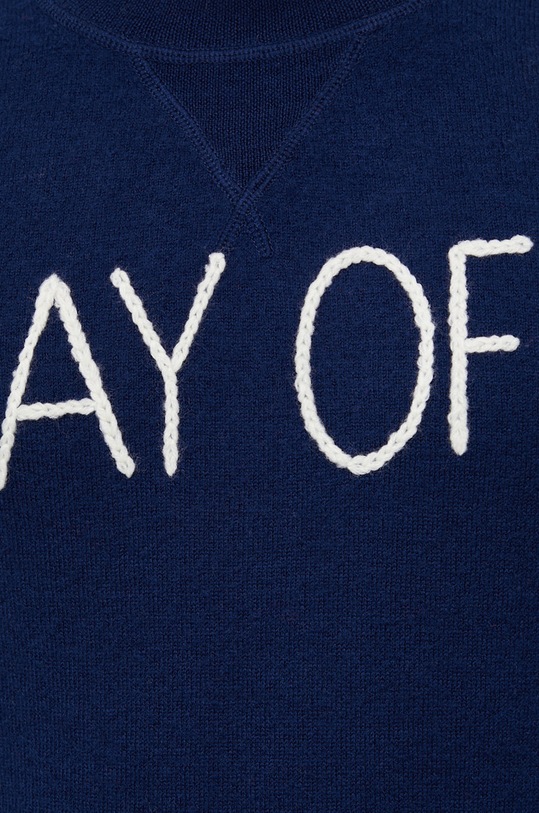 MC2 Saint Barth Sweter wełniany JAK0001 granatowy