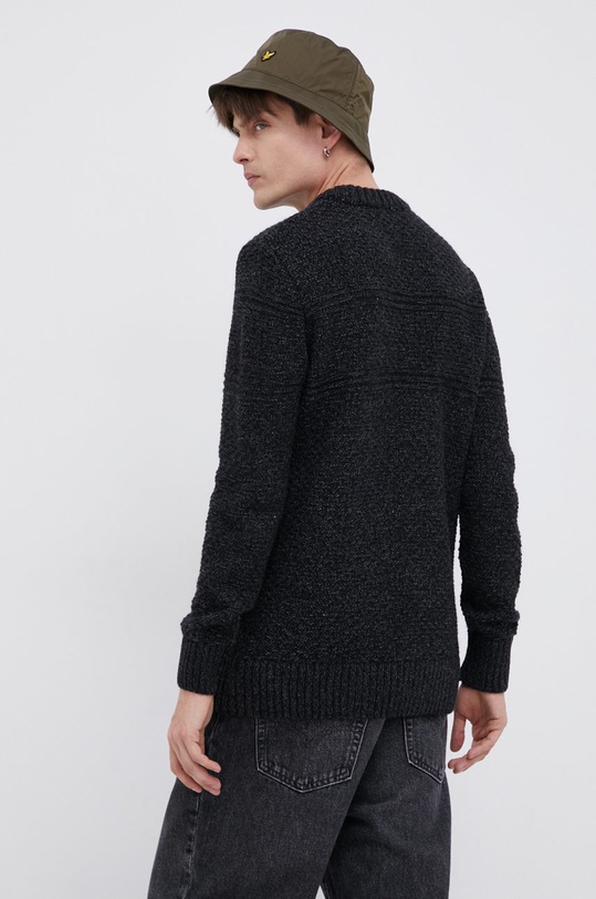 Odzież Superdry Sweter z domieszką wełny M6110305A.5ZZ czarny