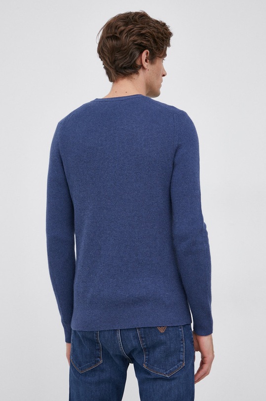 Odzież Sisley Sweter z domieszką wełny 102HS1C65.817 granatowy