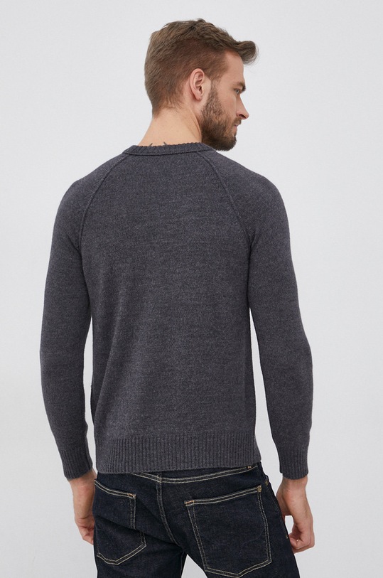 Ρούχα Μάλλινο πουλόβερ Sisley 105YS1001.65B γκρί