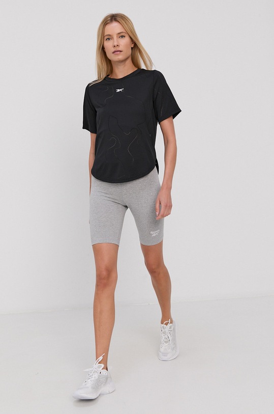 Reebok Szorty GS9351 GS9351 szary AW21