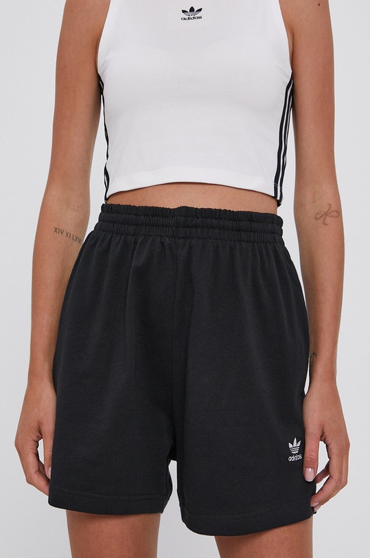adidas Originals Szorty H37885 bawełna czarny H37885