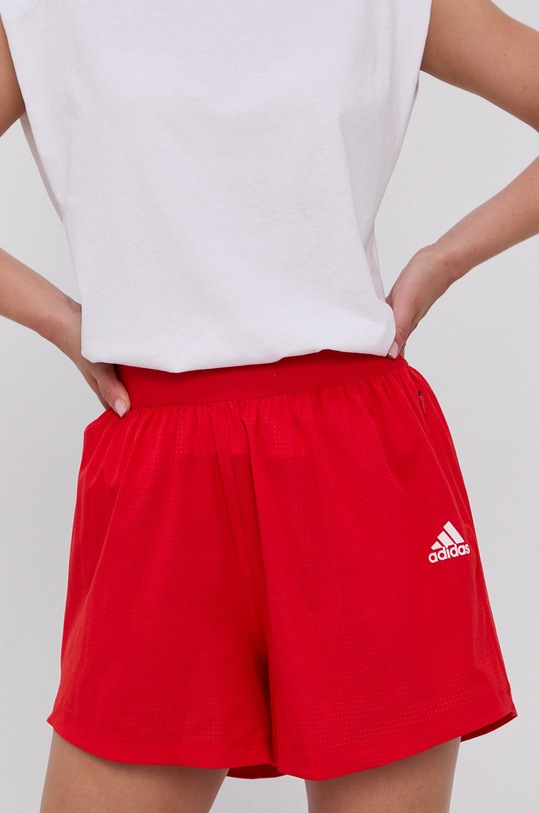 adidas Performance Szorty H50843 H50843 czerwony AW21