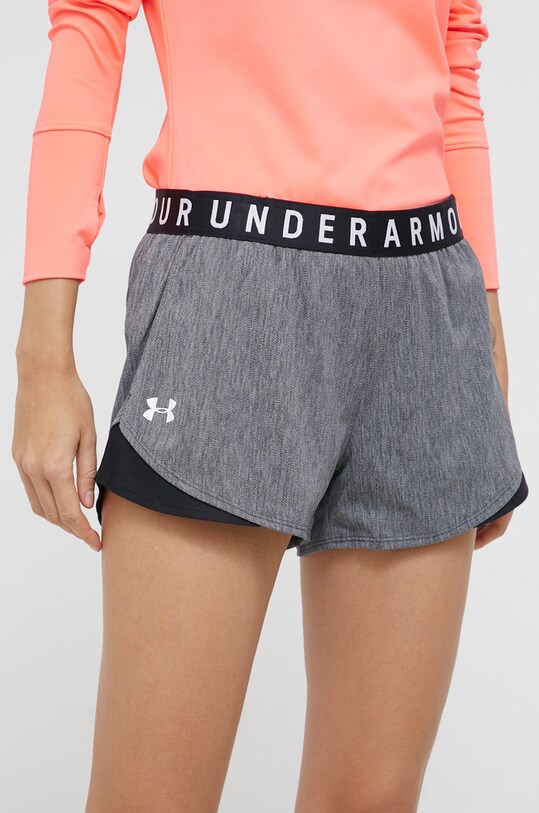 Under Armour szorty treningowe Play Up Twist 3.0 tkanina szary 1349125
