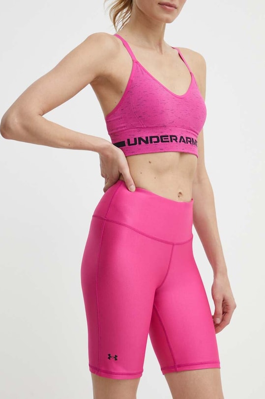 Under Armour pantaloni scurți de antrenament tricotaj roz 1360939