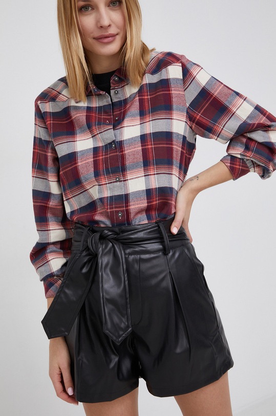 Brave Soul Szorty tkanina czarny LSRT.225TAYLORBL