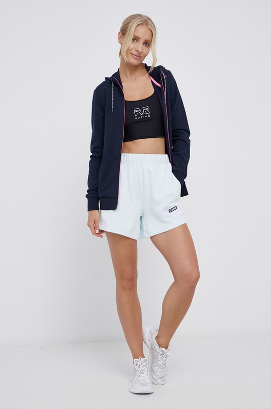 Хлопковые шорты P.E Nation 21PE3S169 бирюзовый AW21