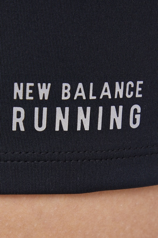 New Balance Szorty WS01241BK WS01241BK czarny