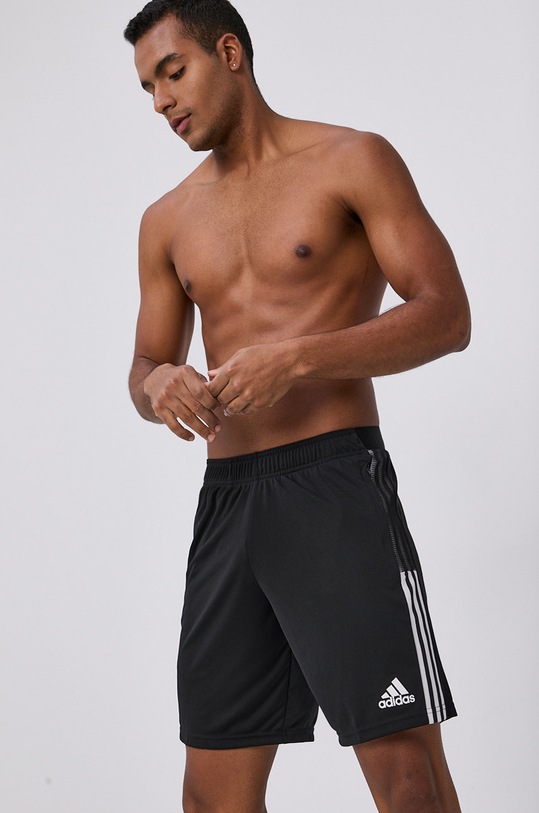 adidas Performance kratke hlače Pletenina črna GN2157