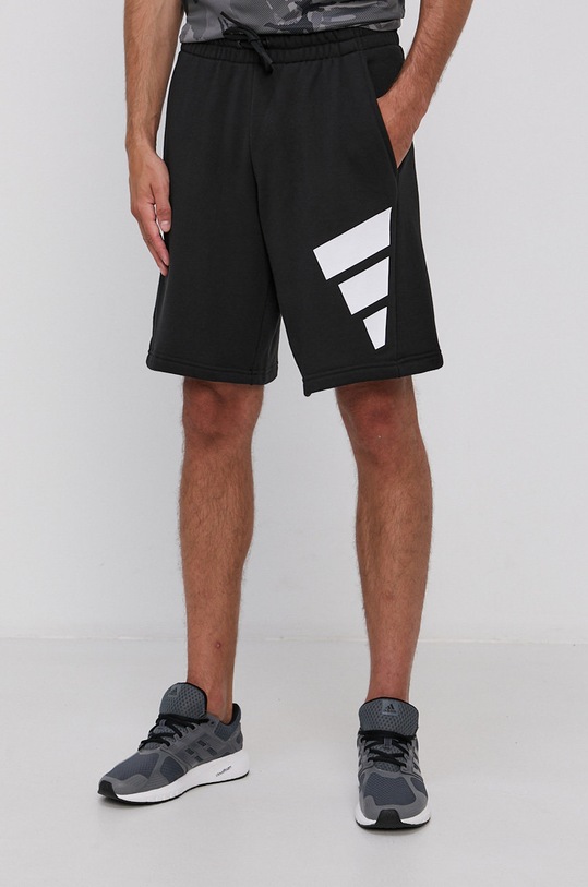 Kraťasy adidas Performance H39798 pletenina černá H39798