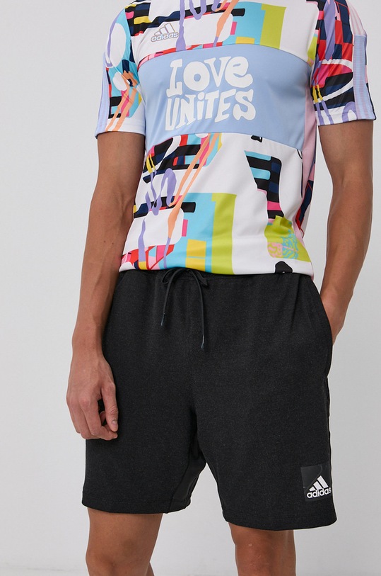 Šortky adidas Performance GU6386 GU6386 čierna AW21