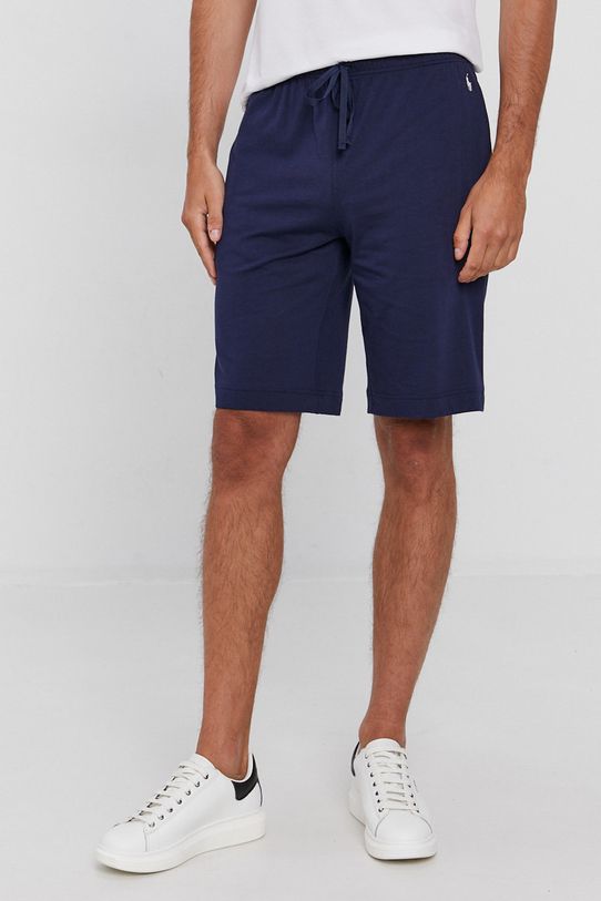 Polo Ralph Lauren pantaloni scurți uni bleumarin 714844761003