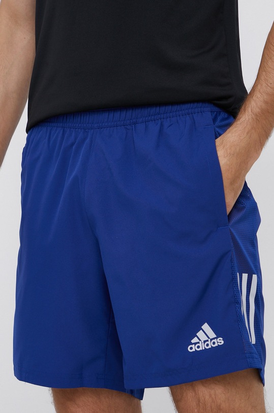 adidas Performance Szorty H34505 tkanina niebieski H34505