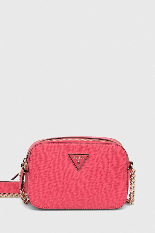 Guess torebka NOELLE nie mieści A4 różowy HWZG78.79140