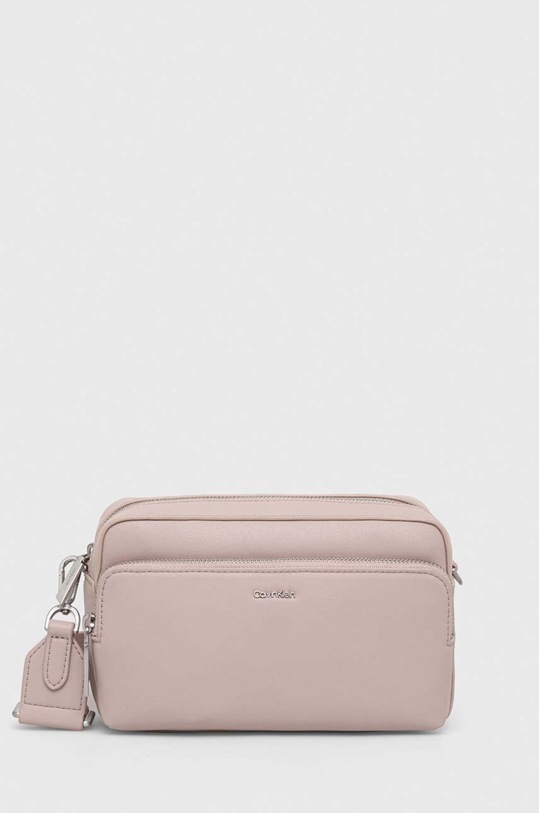 Calvin Klein torebka nie mieści A4 beżowy K60K608410.4890