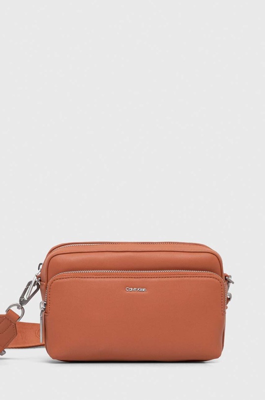 Calvin Klein torebka nie mieści A4 pomarańczowy K60K608410.4890