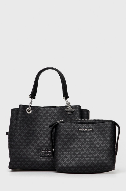 Emporio Armani Torebka Y3D159.Y345E nie mieści A4 czarny Y3D159.Y345E