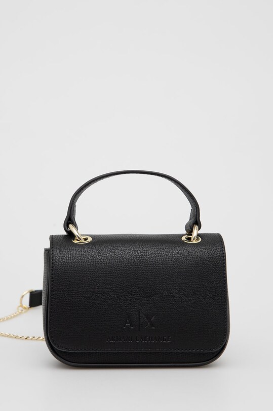 Kabelka Armani Exchange hladký černá 942683.1A702