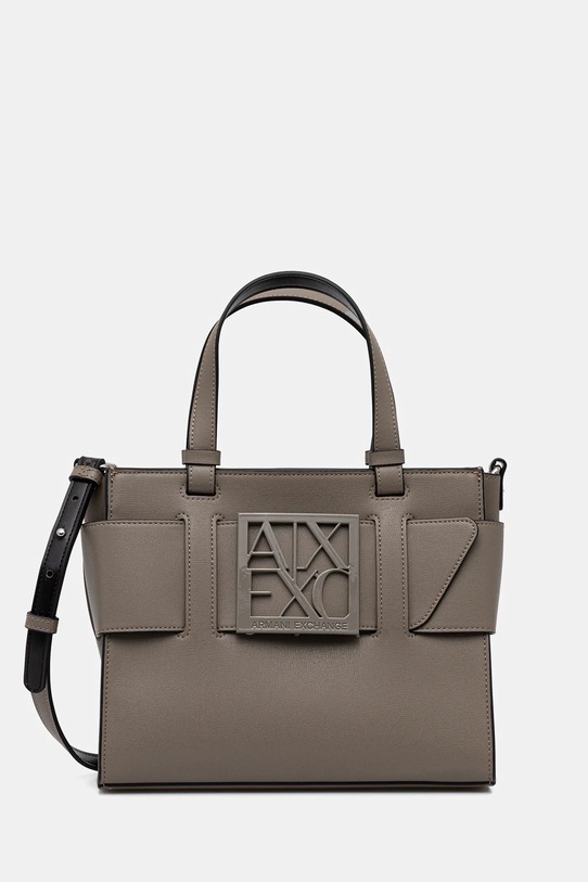 Armani Exchange torebka nie mieści A4 szary 942690.0A874