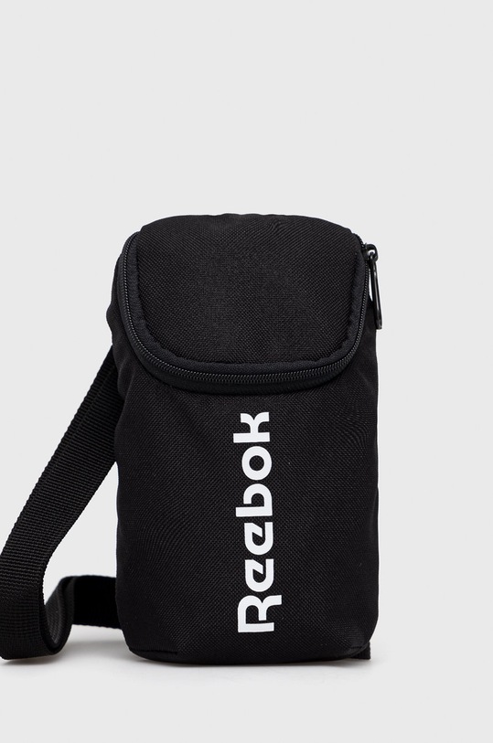 Reebok Saszetka H36574 nie mieści A4 czarny H36574