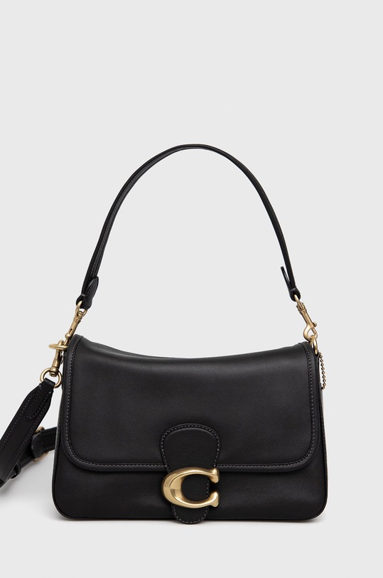 Coach Torebka skórzana C4823 Tabby Shoulder Bag skóra licowa czarny C4823
