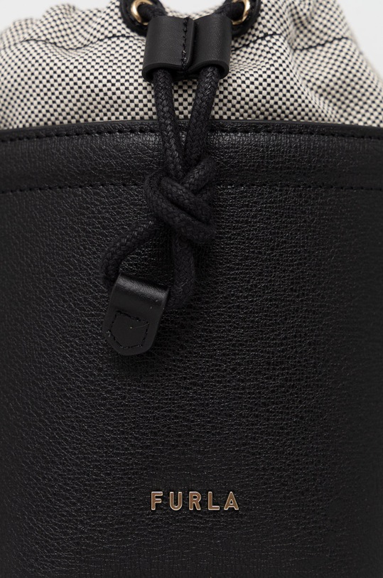 Kožená kabelka Furla WB00332.BX0006.O6000 černá AA00