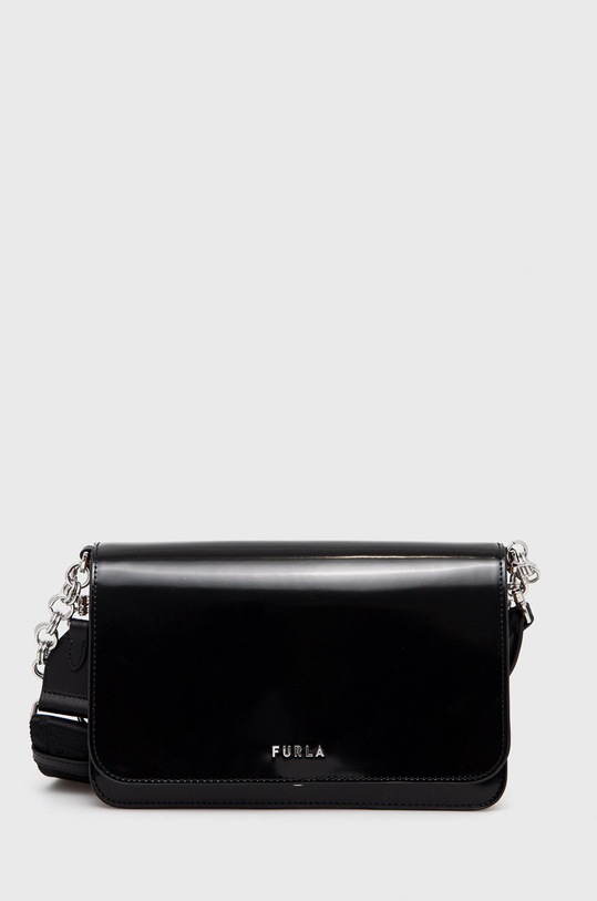 Furla Torebka skórzana skóra licowa czarny WB00358.BX0209.O9200