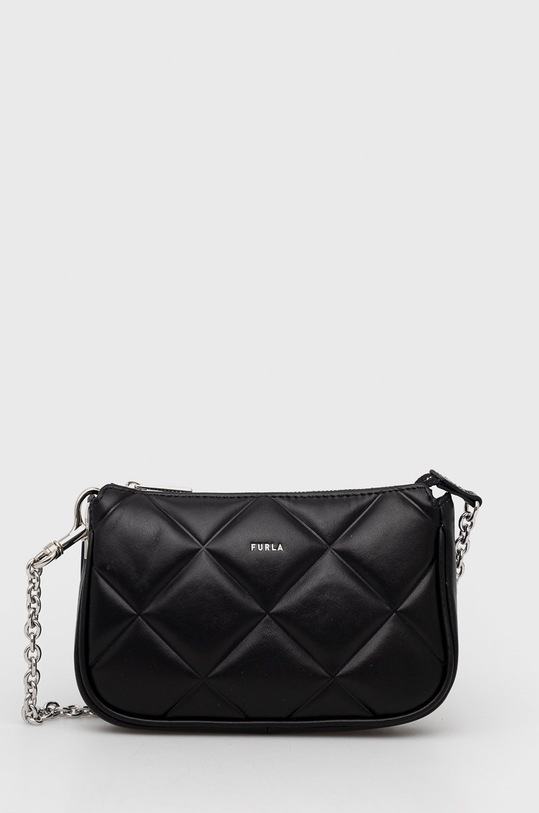 Furla Torebka skórzana skóra licowa czarny WE00218.BX0183.O6000