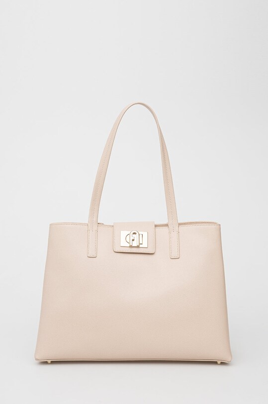 Δερμάτινη τσάντα Furla λείο δέρμα ροζ WB00145.ARE000.B4L00
