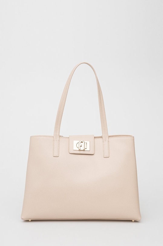 Usnjena torbica Furla Ne ustreza A4 roza WB00145.ARE000.B4L00