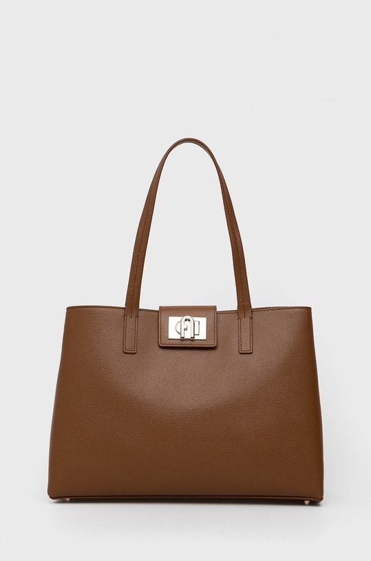 Furla poseta de piele uni maro WB00145.ARE000.03B00