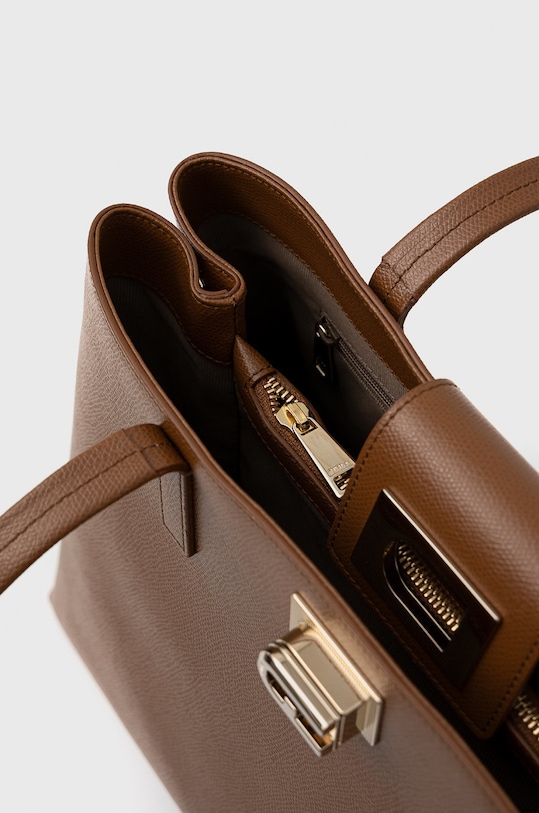 Furla torebka skórzana WB00145.ARE000.03B00 brązowy