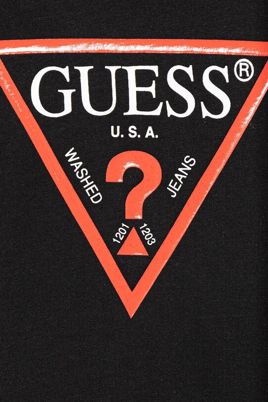 Хлопчик Дитяча футболка Guess N73I55.K8HM0 чорний