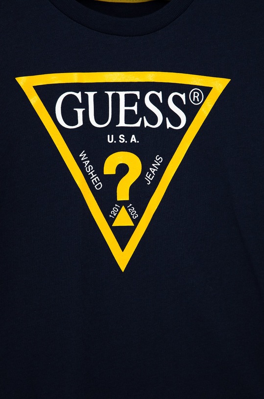 Băieți Guess Tricou copii N73I55.K8HM0 bleumarin
