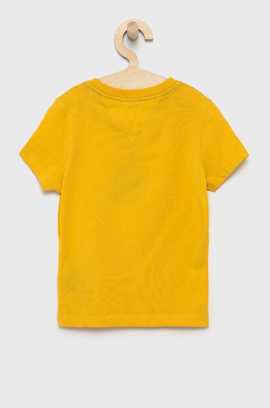 Tommy Hilfiger T-shirt dziecięcy KB0KB06130.4890 żółty AW21