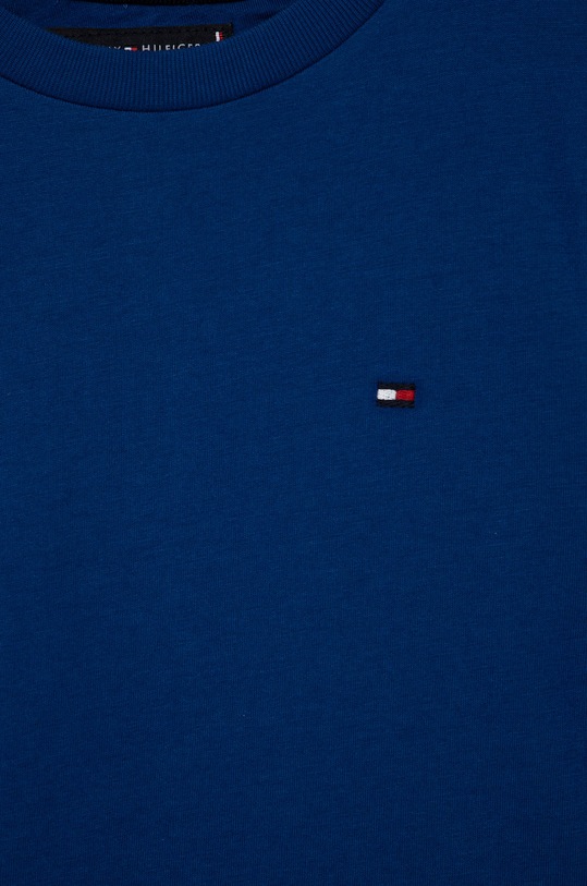 Chłopiec Tommy Hilfiger T-shirt dziecięcy KB0KB06130.4890 granatowy