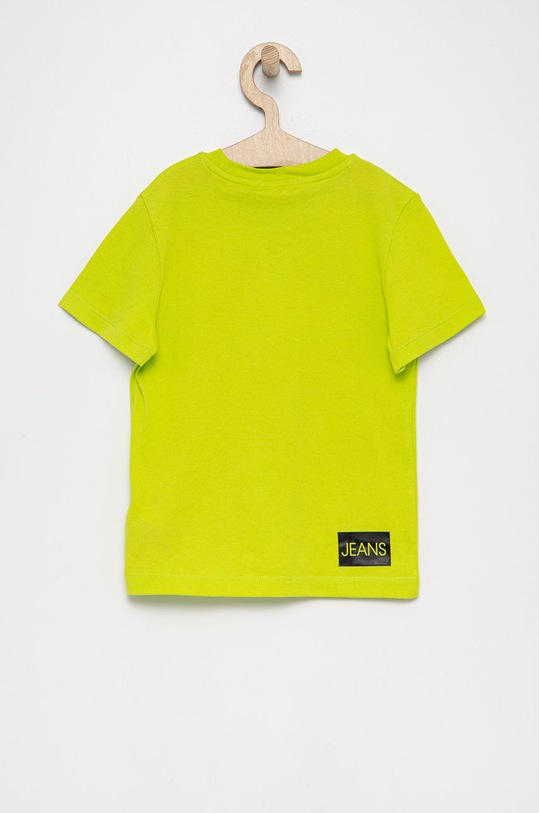 Calvin Klein Jeans T-shirt dziecięcy IB0IB00347.4890 IB0IB00347.4890 zielony AW21