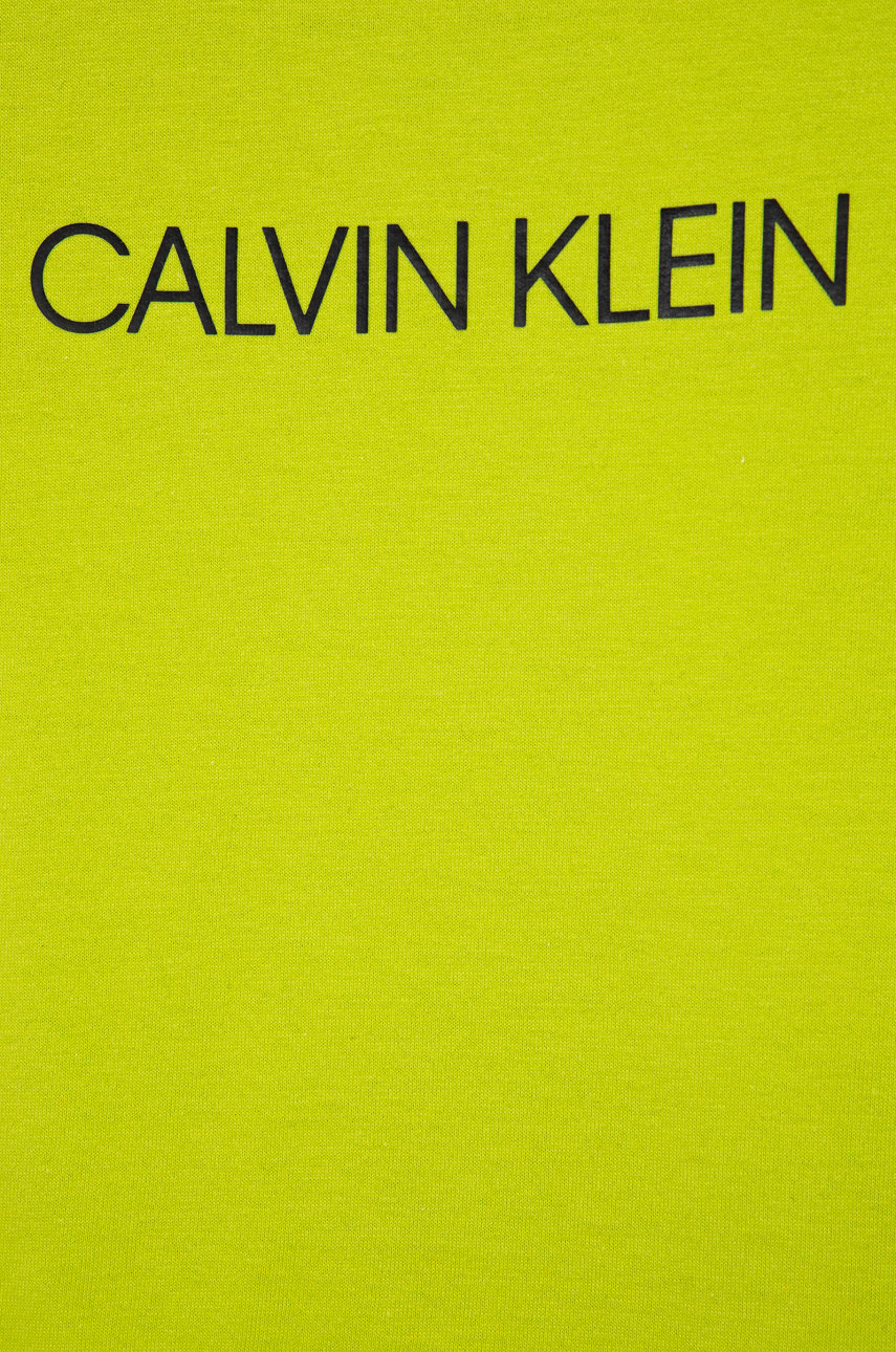 Chłopiec Calvin Klein Jeans T-shirt dziecięcy IB0IB00347.4890 IB0IB00347.4890 zielony