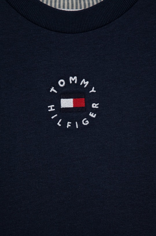 Chlapec Detské bavlnené tričko Tommy Hilfiger KS0KS00218.4890 tmavomodrá