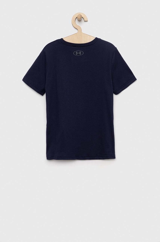Under Armour t-shirt dziecięcy 1363280 granatowy AW24