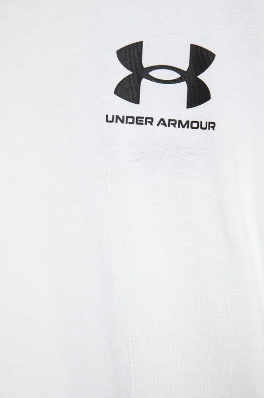 Băieți Under Armour tricou copii 1363280 alb