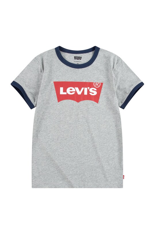 Детская футболка Levi's хлопок серый 8EA073.CO.B