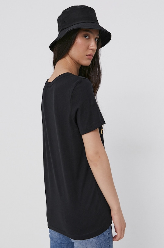 Odzież Only T-shirt bawełniany 15243863 czarny