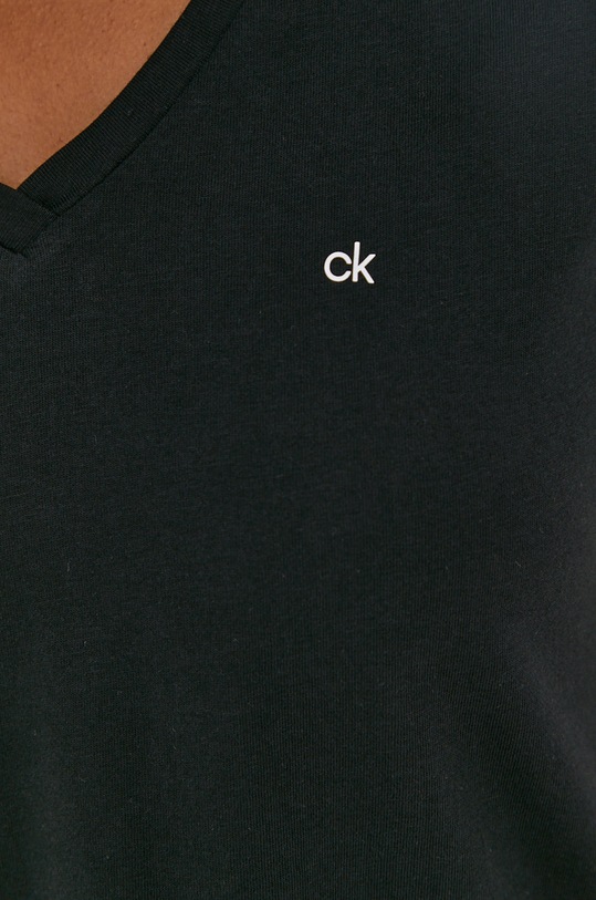 Calvin Klein T-shirt bawełniany czarny K20K203085.4890