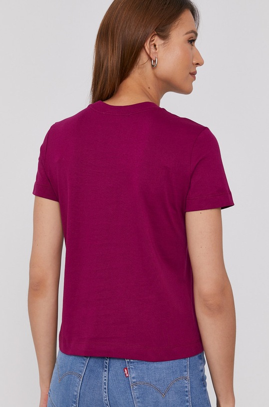 Odzież Calvin Klein Jeans T-shirt J20J216251.4890 J20J216251.4890 fioletowy