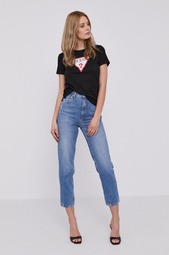 Tričko Guess W1YI1B.I3Z11 černá AW22